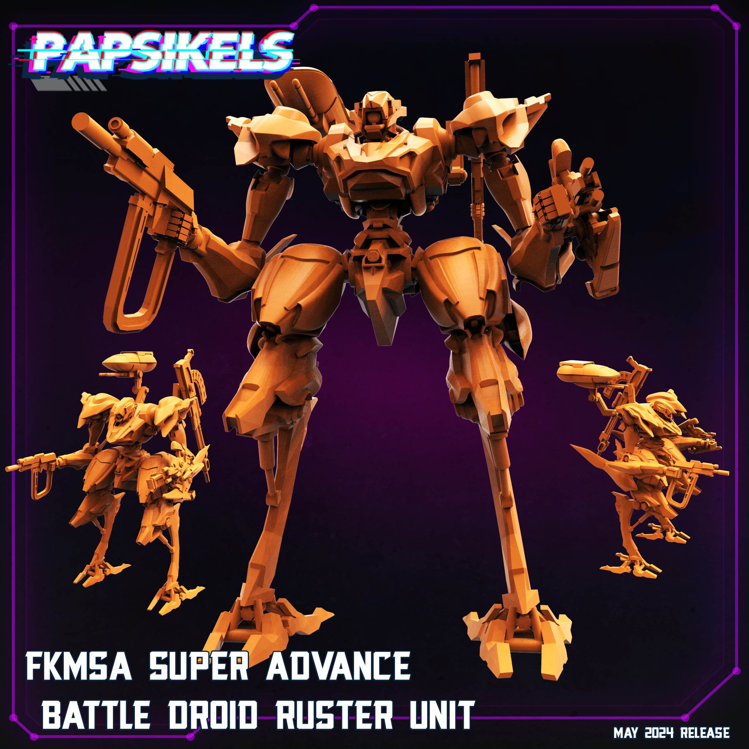 FKMSA SUPER ADVANCE BATTLE DROID RUSTER
