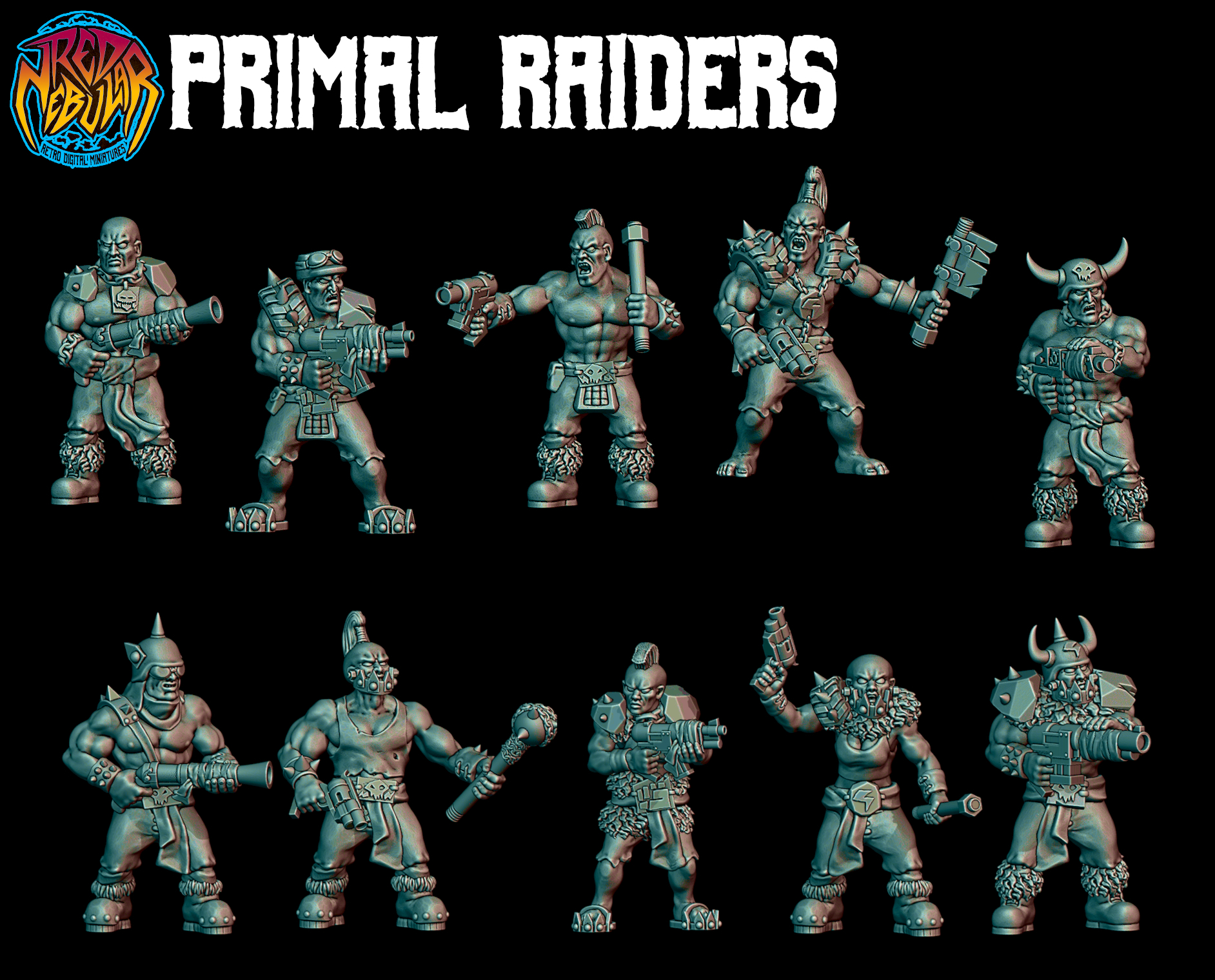 Primal Raiders set 1