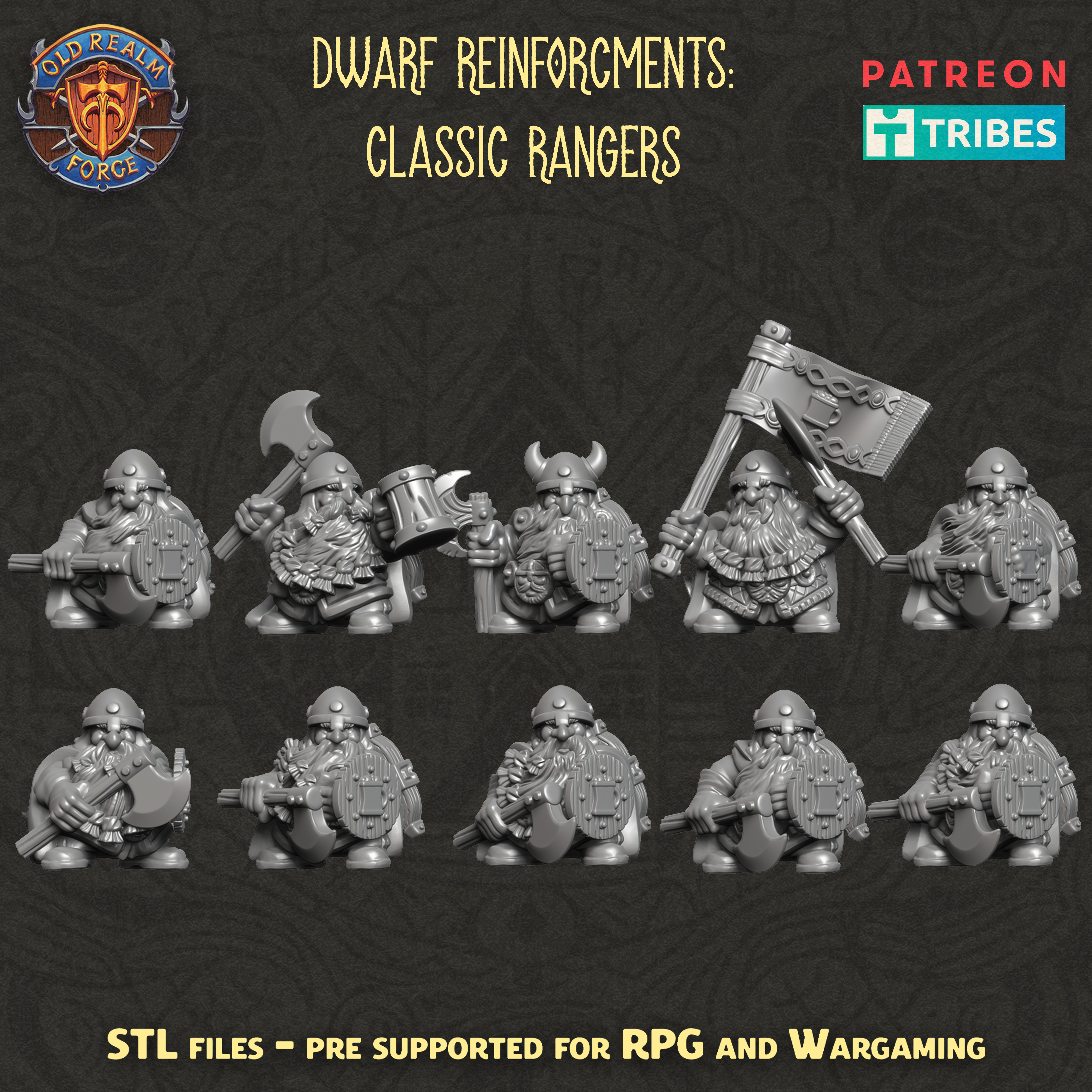 Classic Dwarfs Rangers