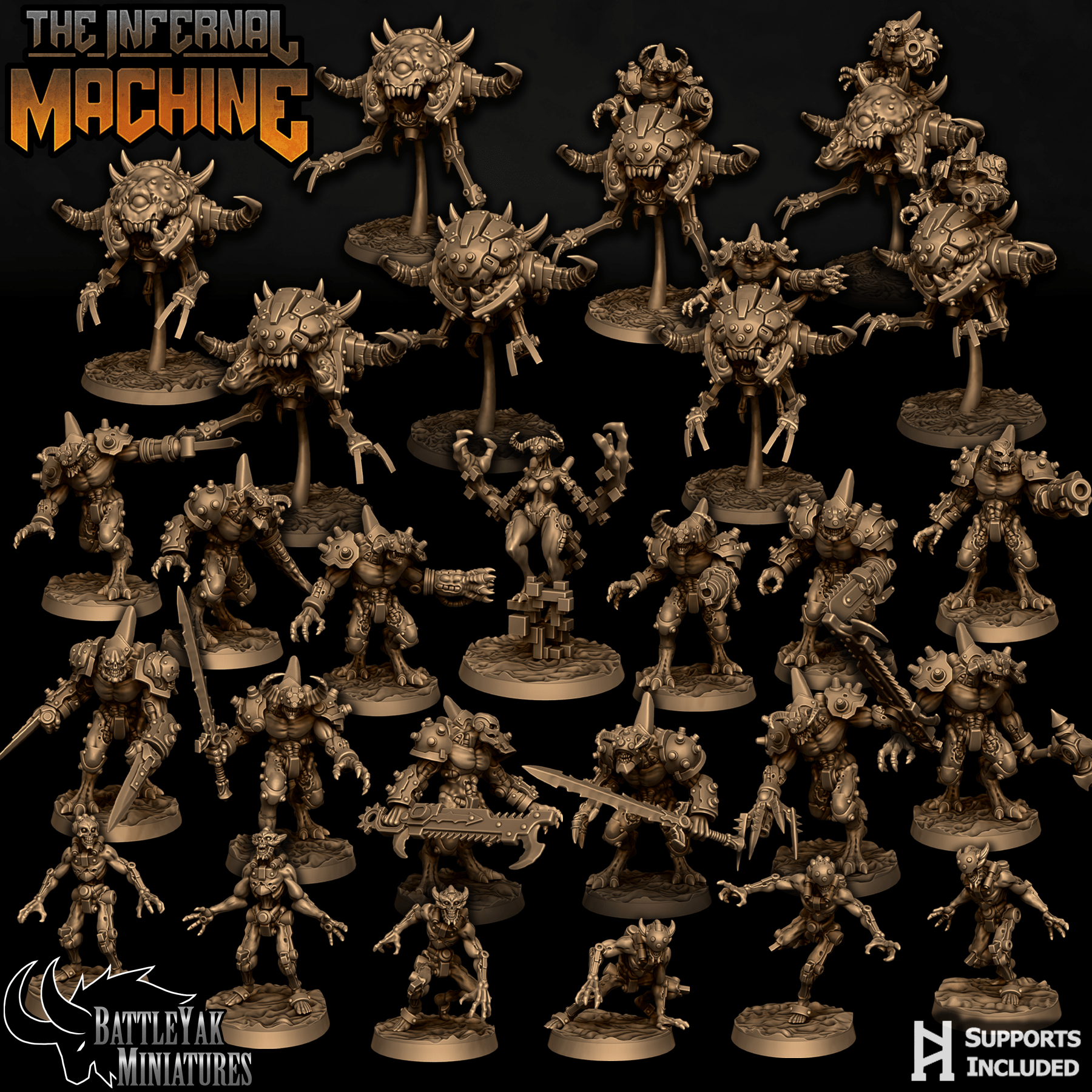 The Infernal Machine Character Pack