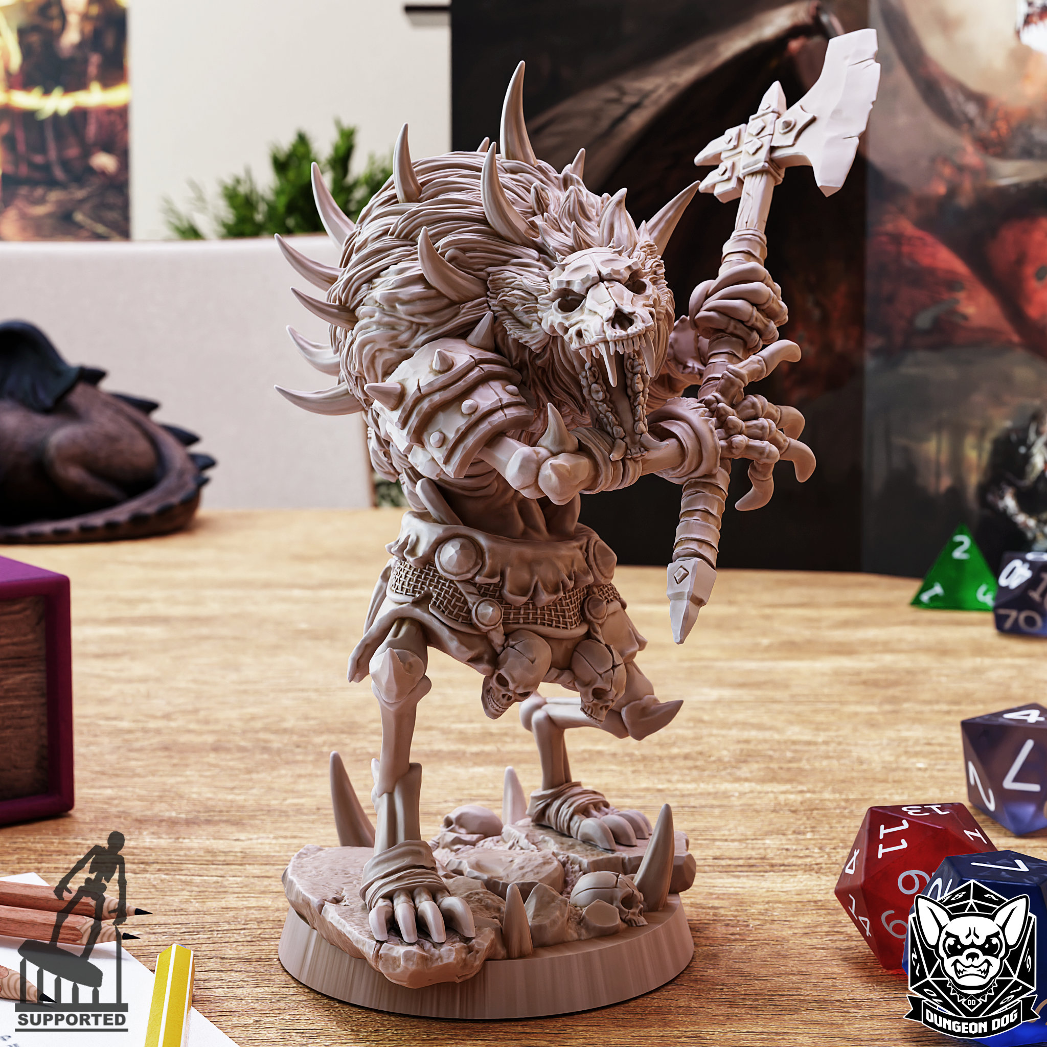 Gnoll Whiterling - C [Undead Gnoll Hyena, Skeleton Gnoll]
