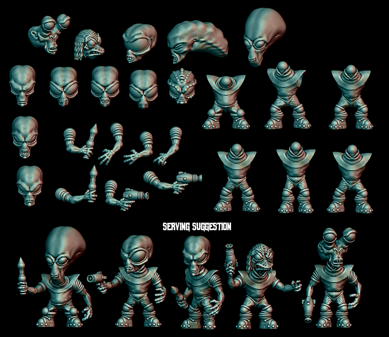Alien invaders (Multipart!)