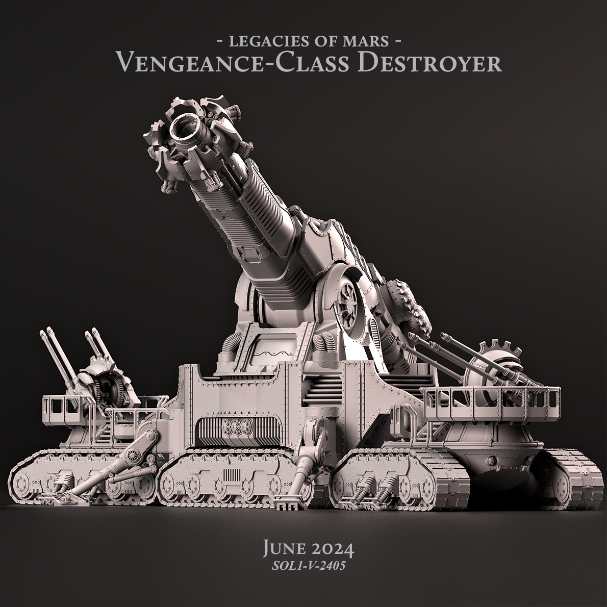 Legacies of Mars - Vengeance-Class Destroyer