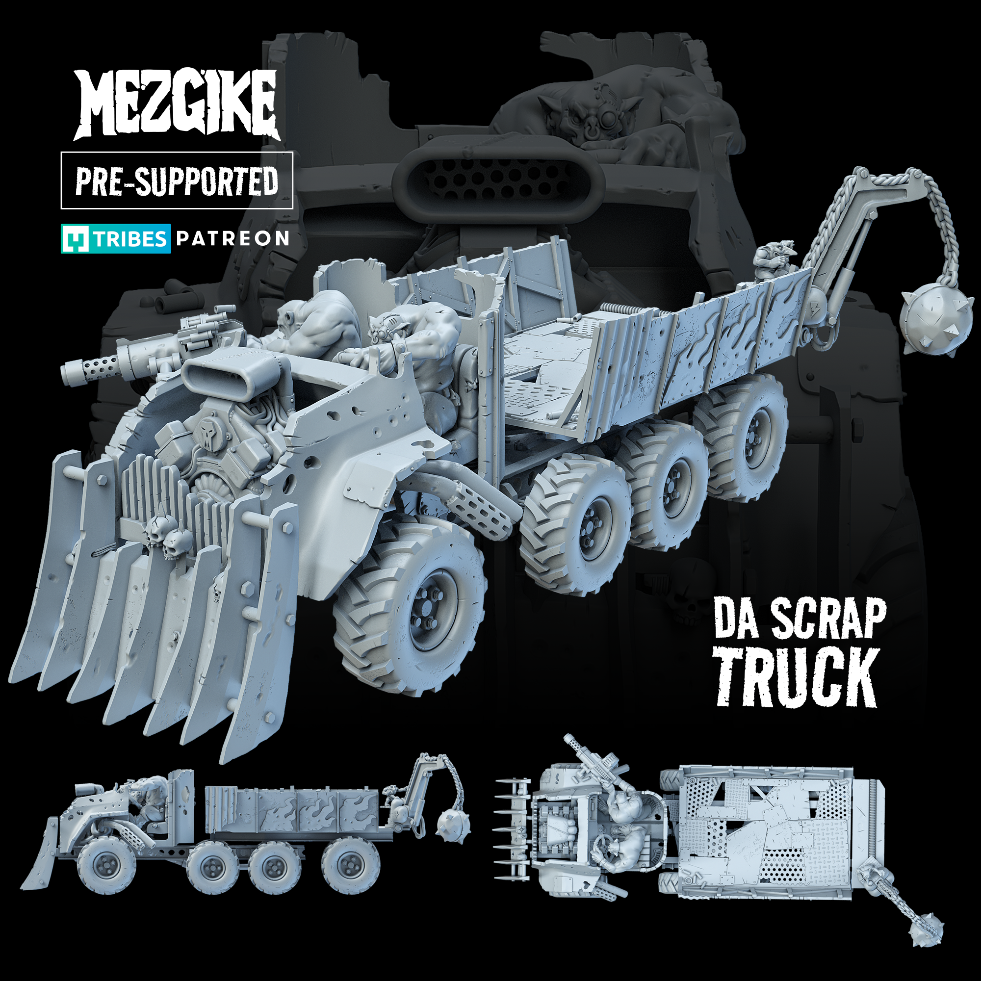 Orc scrap truck (pre-supported)