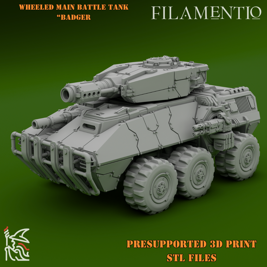 Wheeled Battle Tank "Badger"
