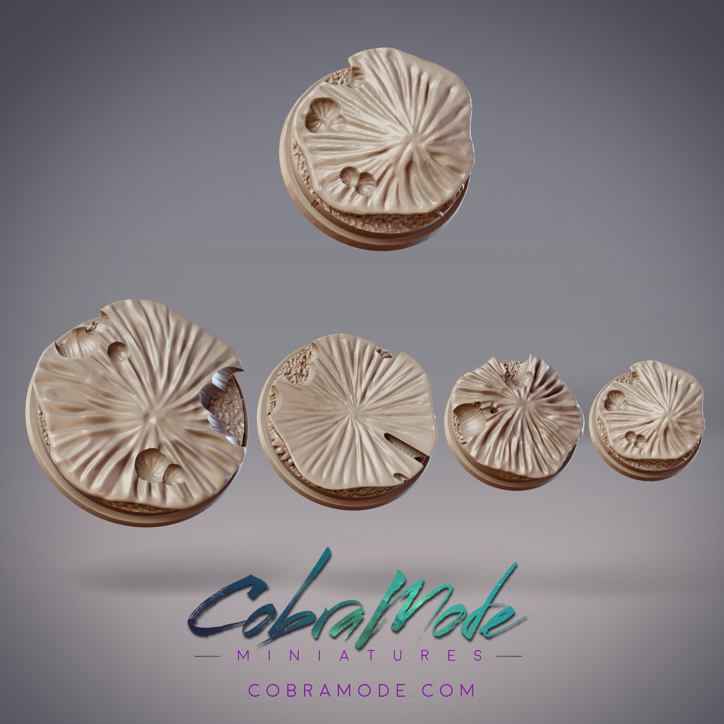 Fungal Platform Base Pack (4pcs)