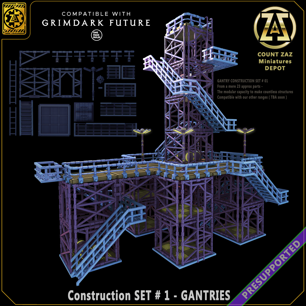 Terrain - MODULAR GANTRY CONSTRUCTION SET #1