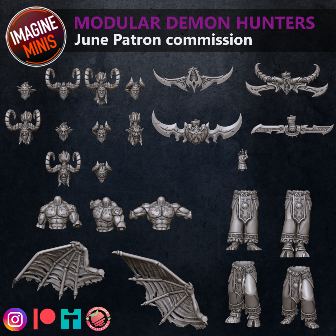 Loyalty Reward 06 Months - Modular Demon Hunters