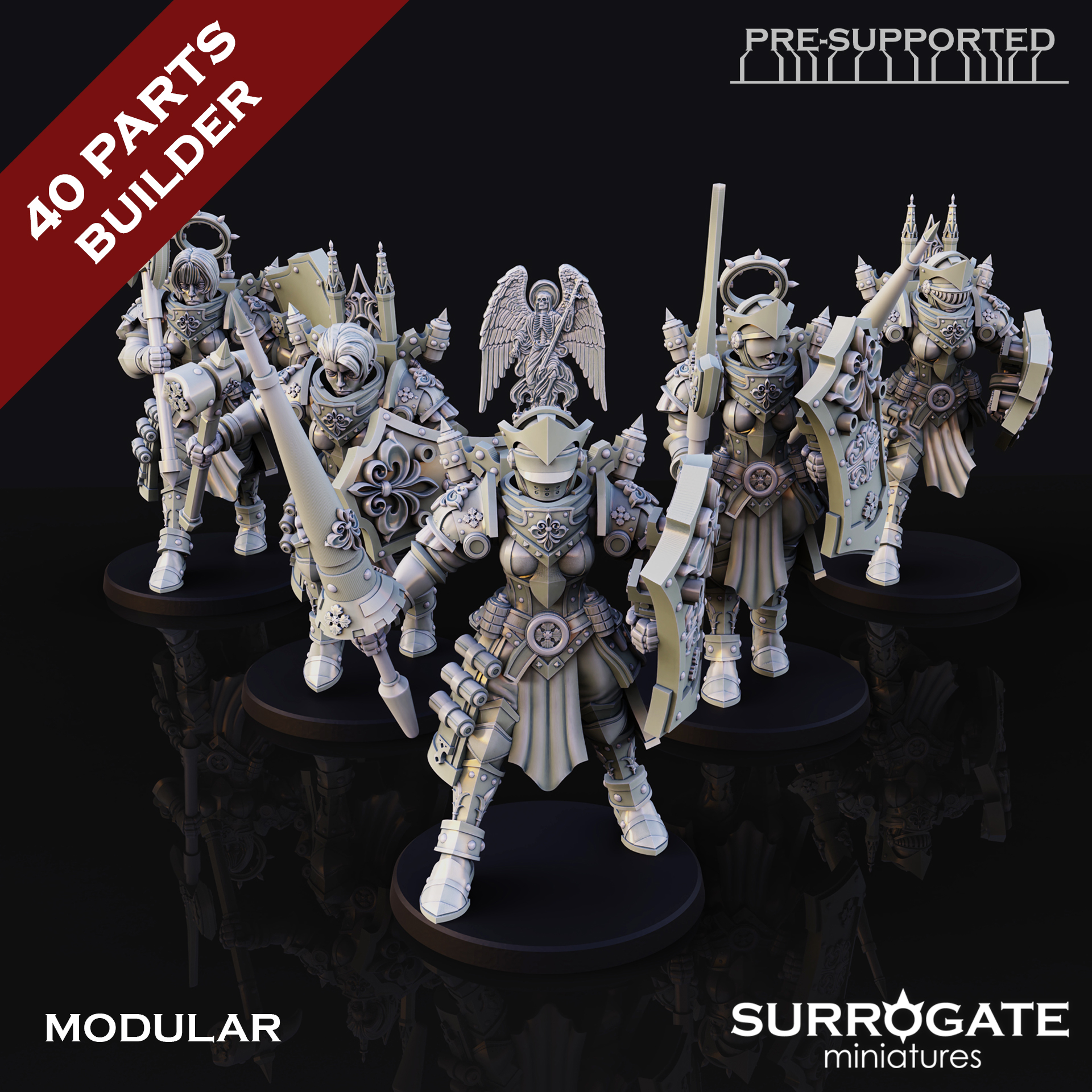 Daughters of Dawn Redemptionist, Surrogate Miniatures June 2024 Modular Unit Release