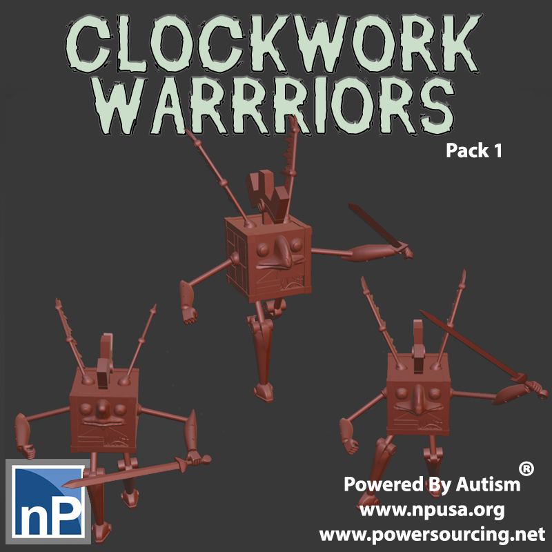 Modrons / Clockwork Warriors - Group 1