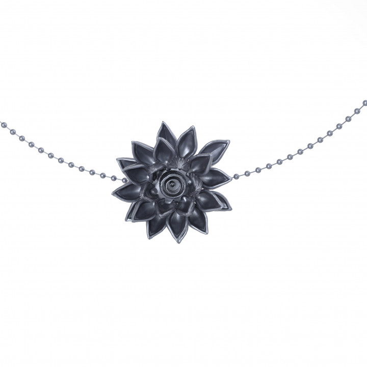 flower necklace