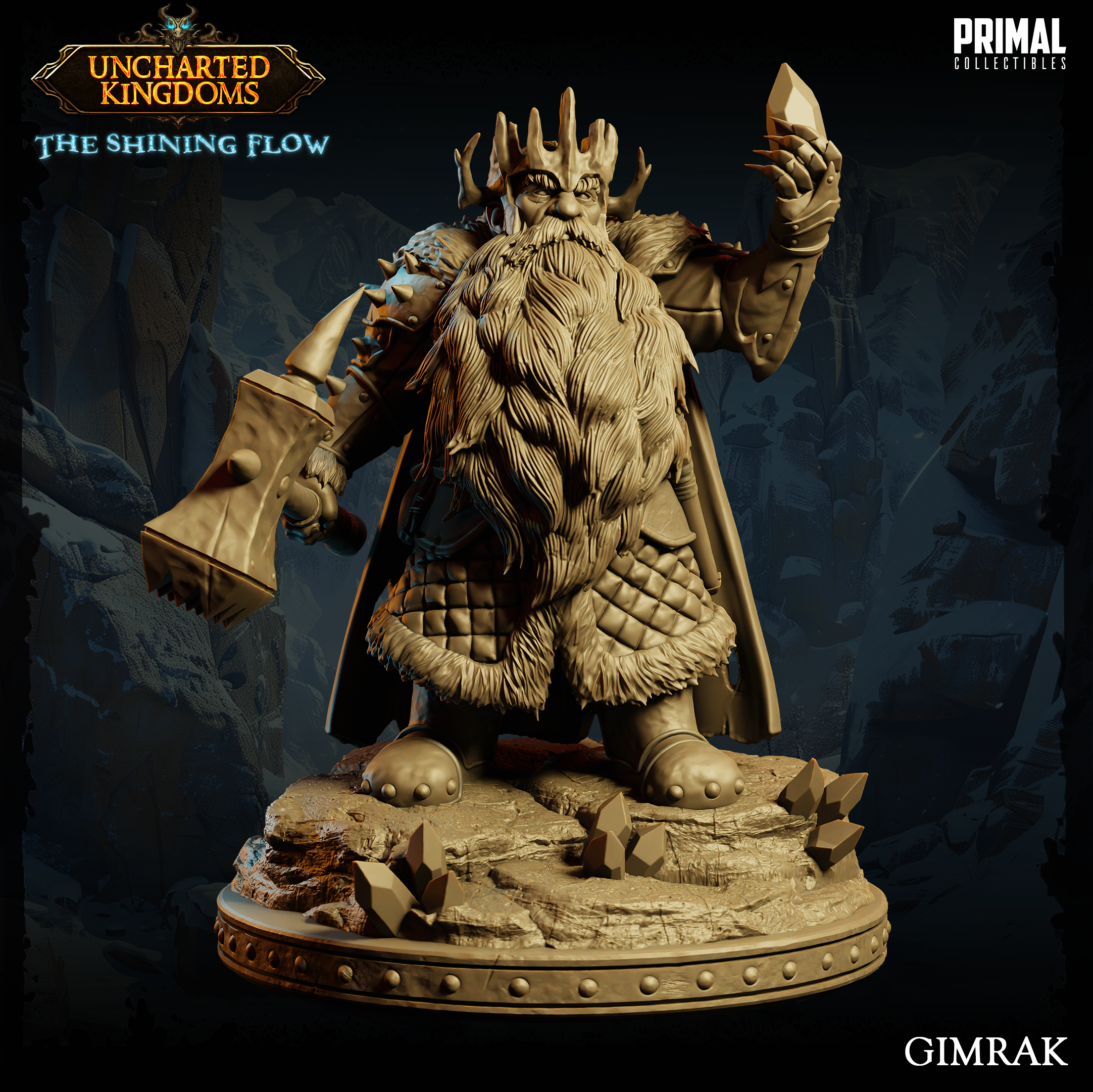 Dwarf King - Gimrak - July 2024 - Uncharted Kingdoms