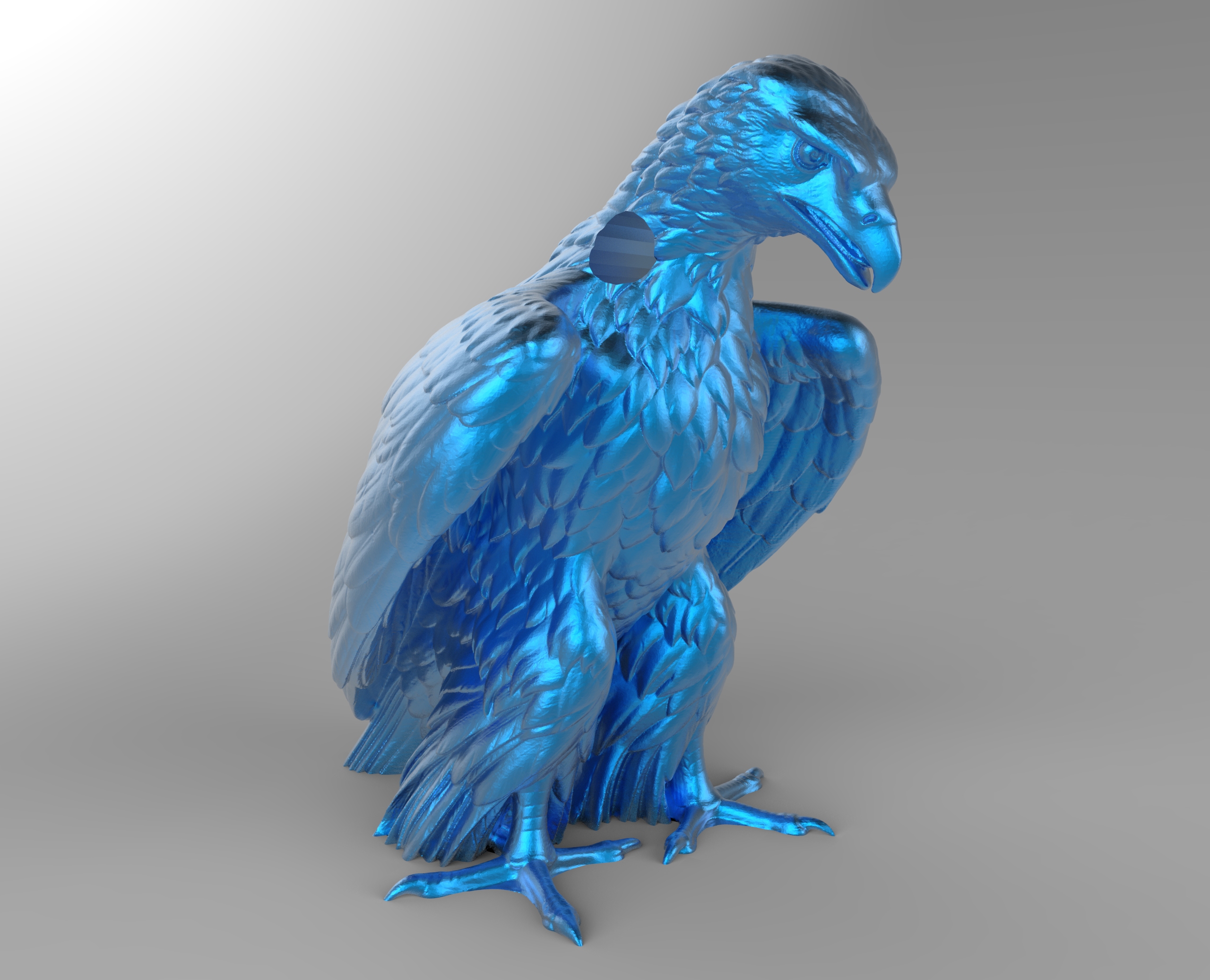 Eagle pendant STL