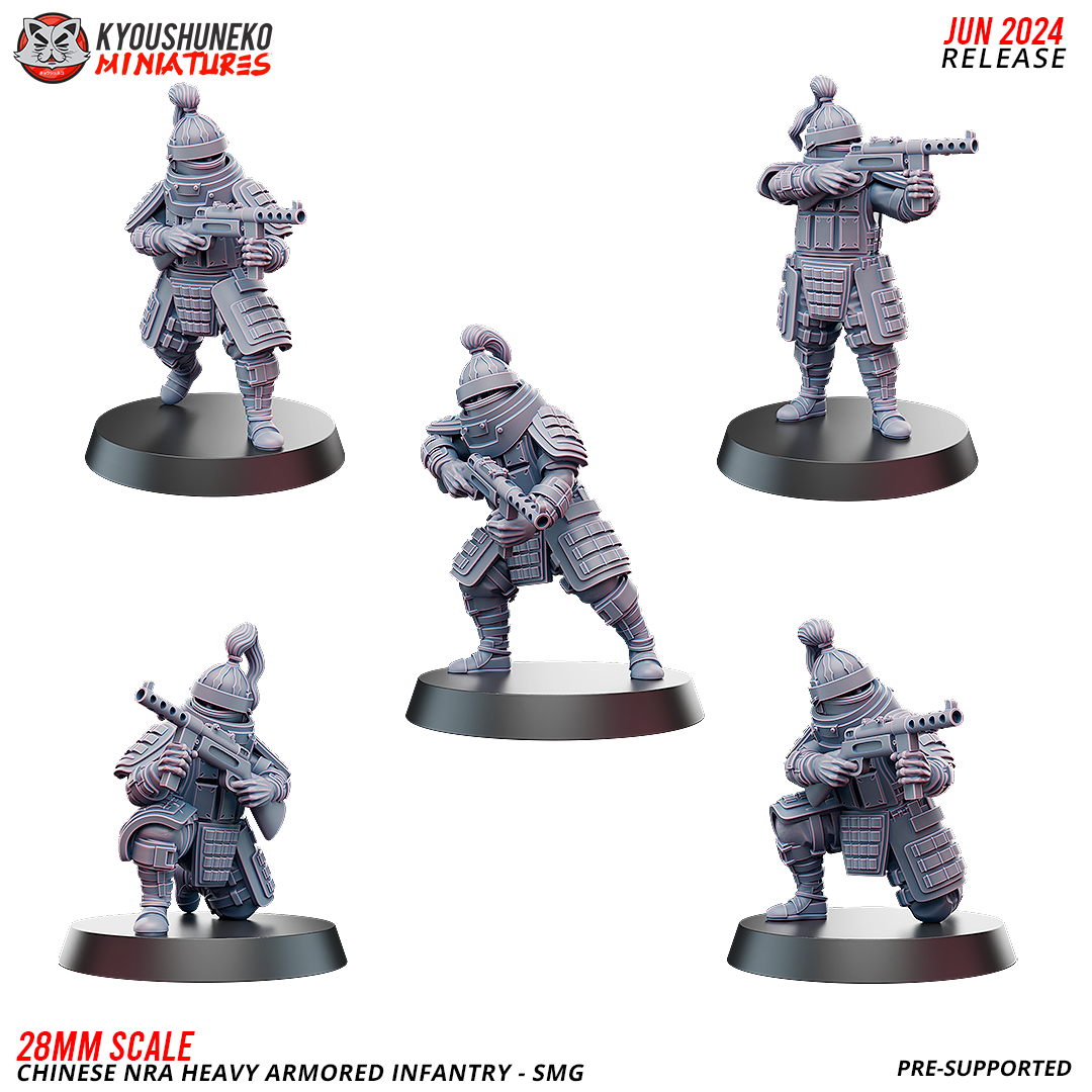 SMG - Chinese NRA Heavy Armored Infantry ww2