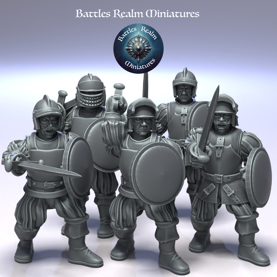 Swordmen troops
