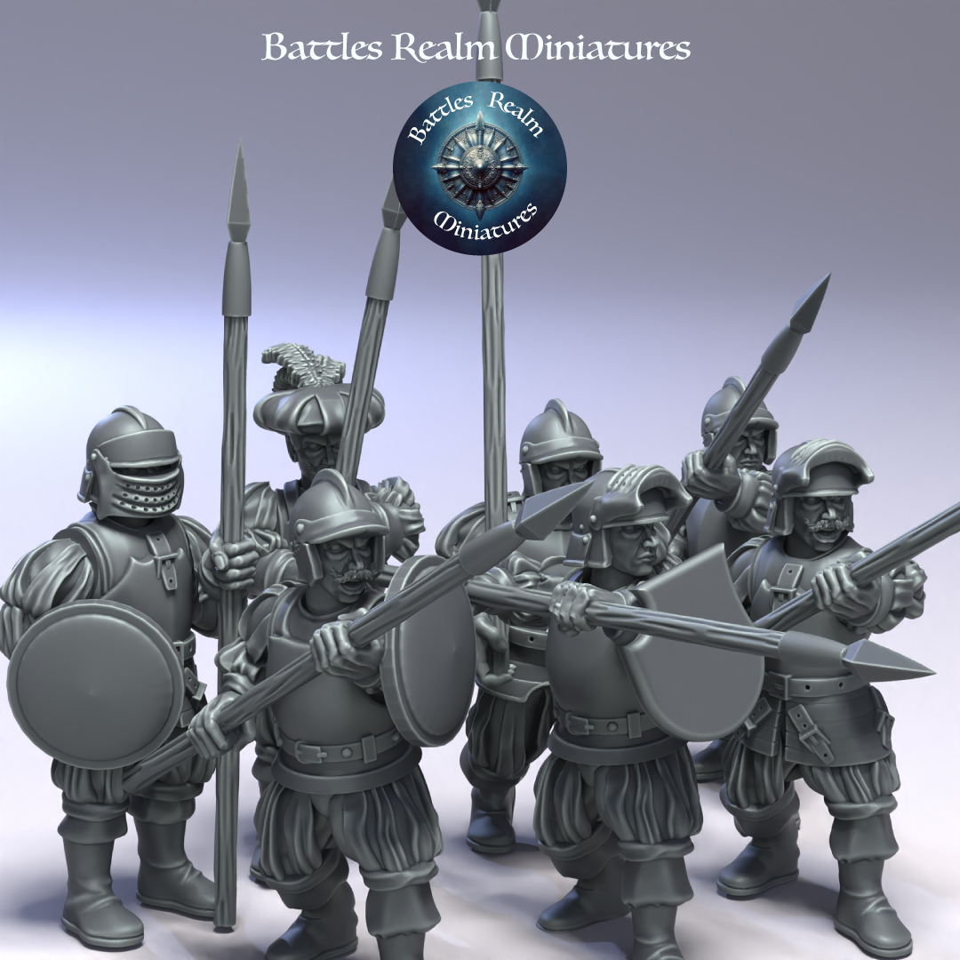 Spearmen or Halberds troops