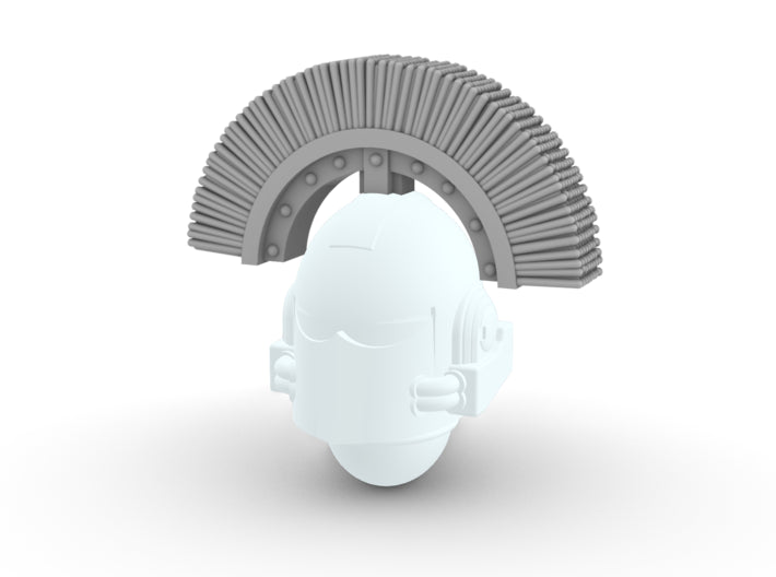 Space Knights Feathered Crest for V7 Helmets