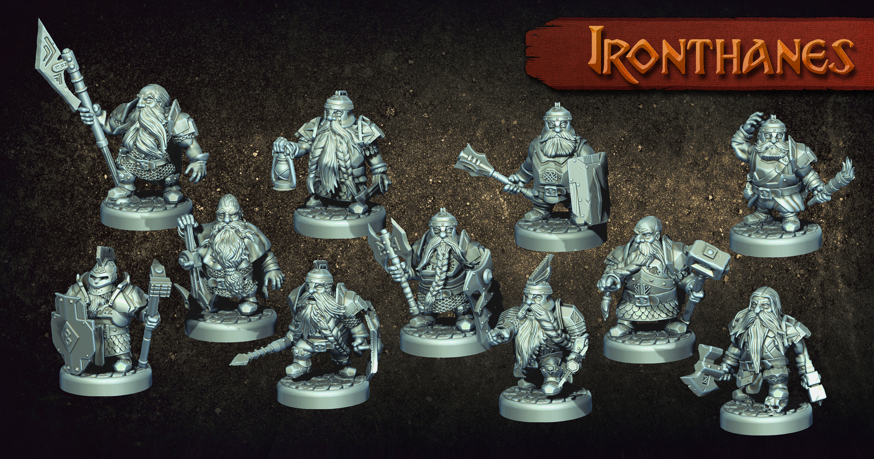 Dwarf crew from clan Ironthane