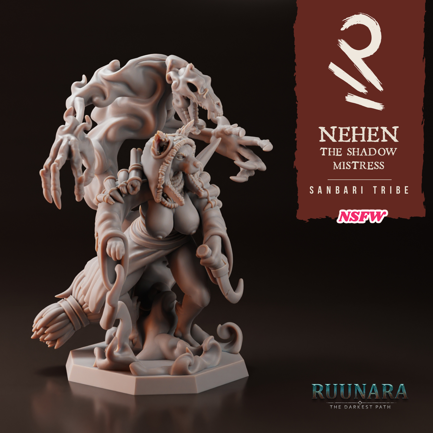 NSFW RUUNARA - Nehen, the Shadow Mistress