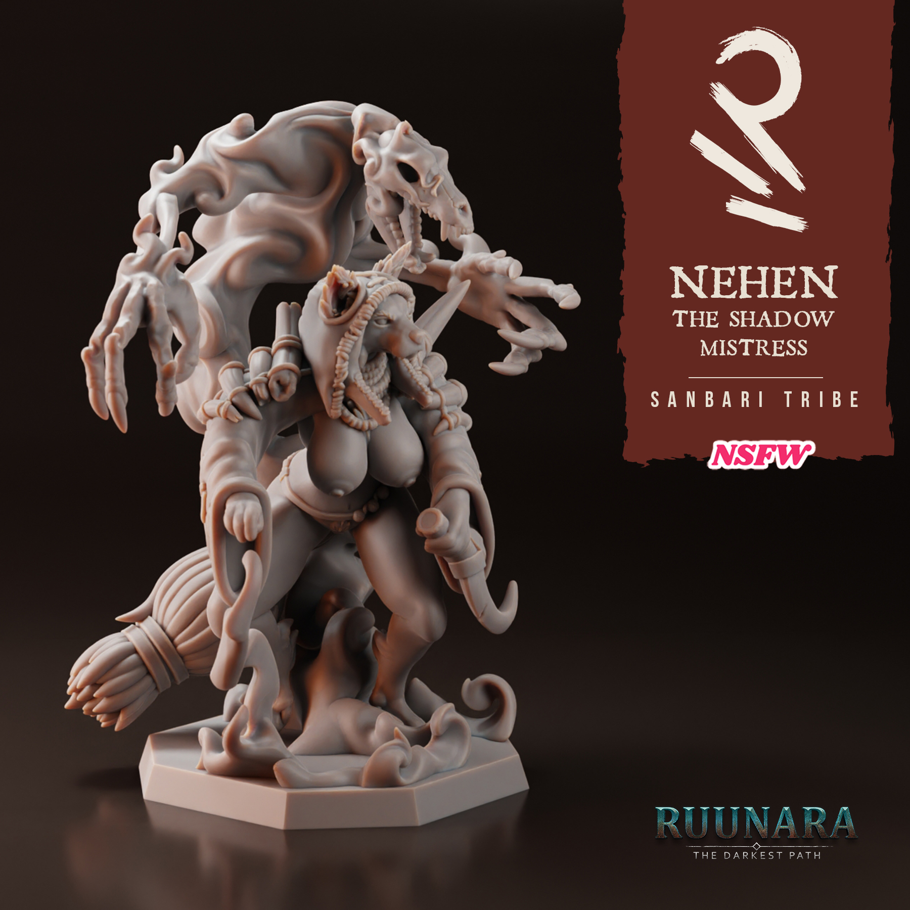 NSFW RUUNARA - Nehen, the Shadow Mistress (Alt)