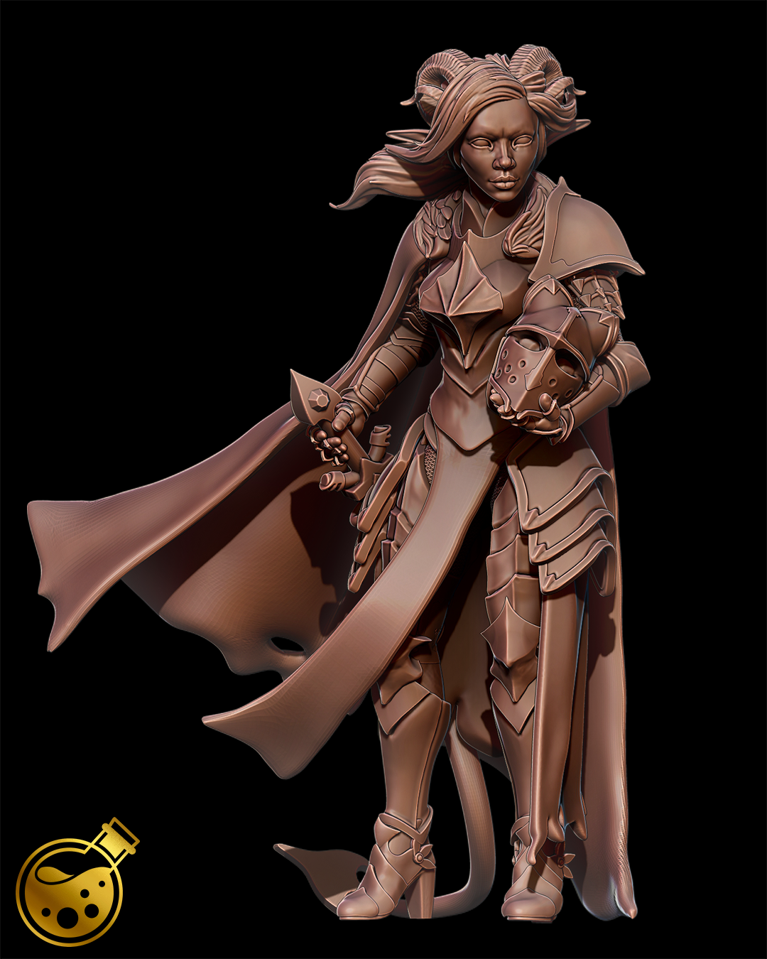 Tiefling Crusader