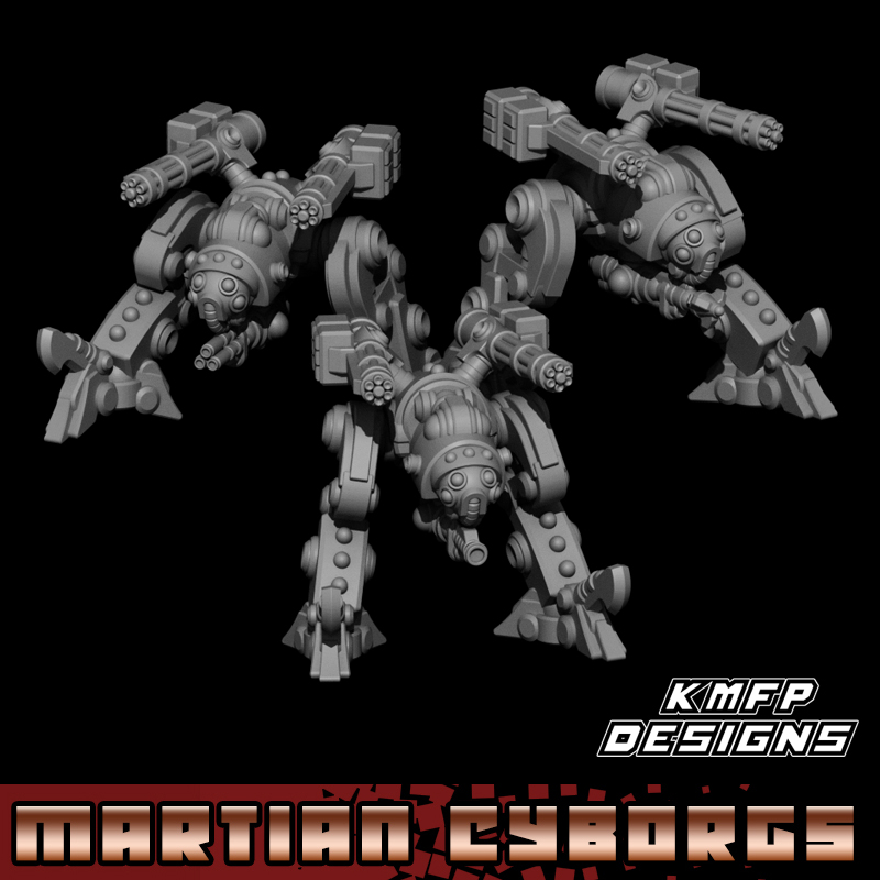 Martian Cyborg Hunter Killer Cyborgs V2