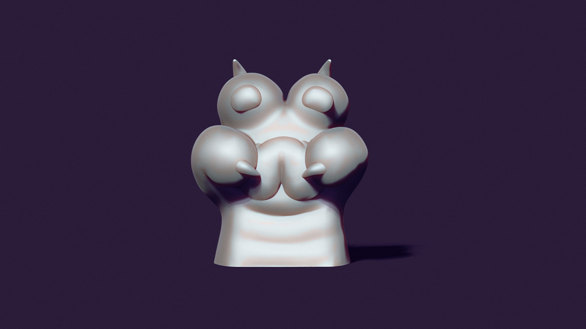 cat paw mold