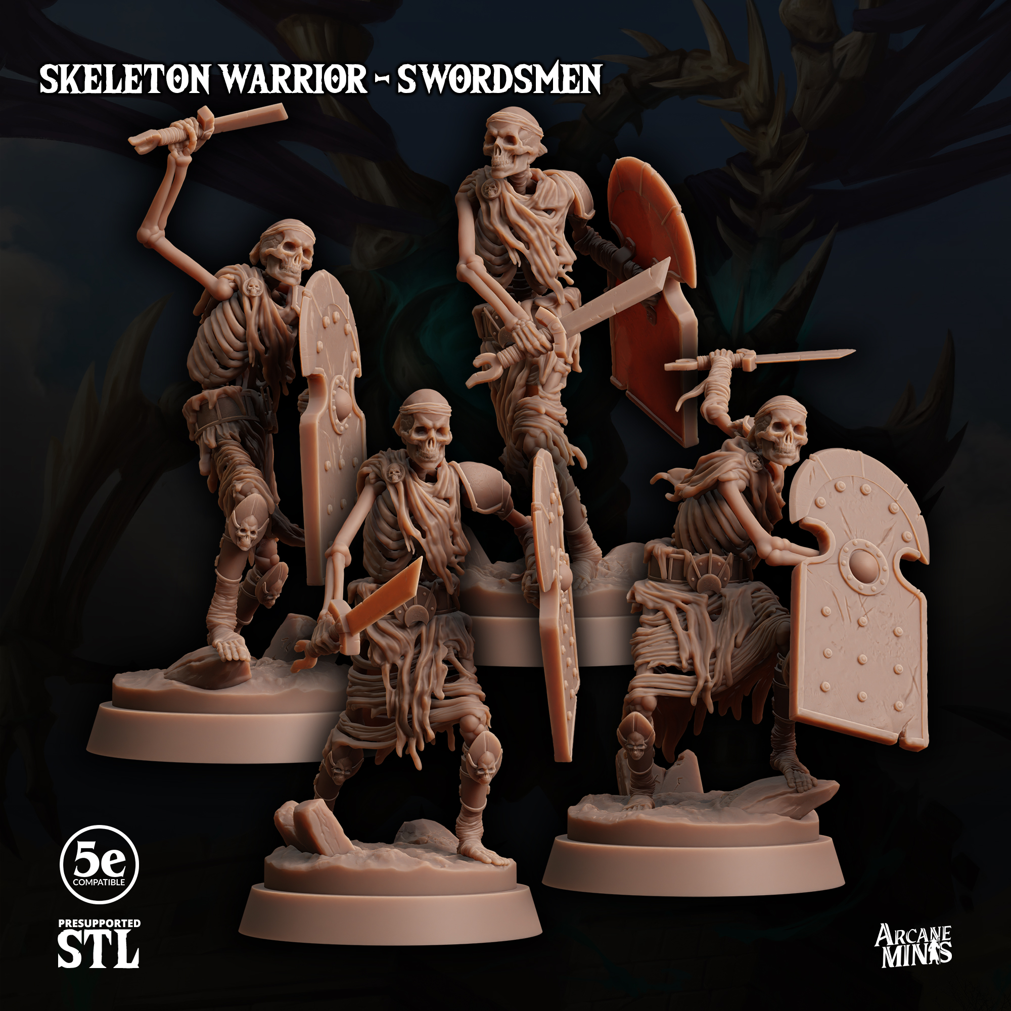 Skeleton Warrior - Swordsmen