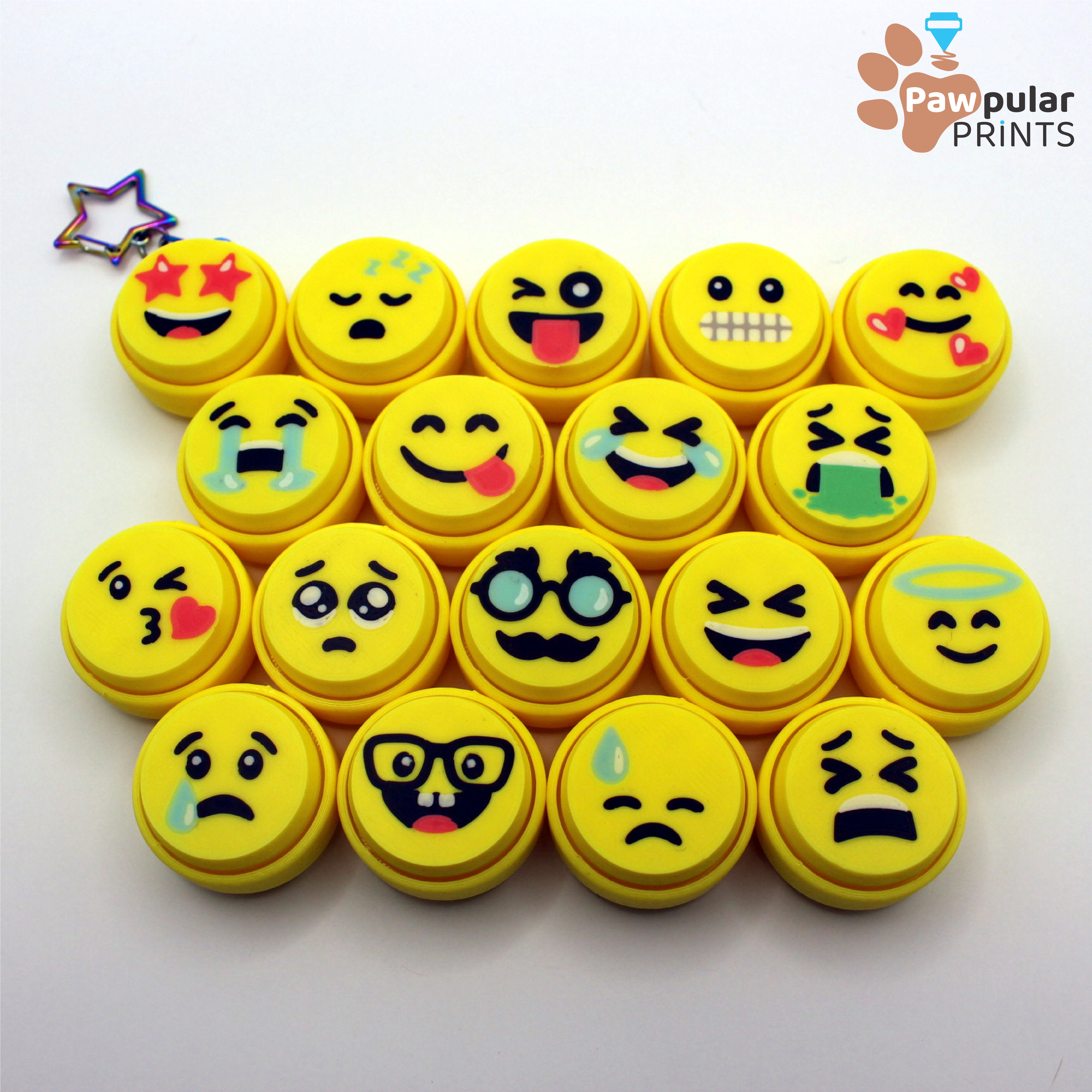 Emotional Clickers, Advanced Pack 2 - Fidget Keychain [Private Use Only]