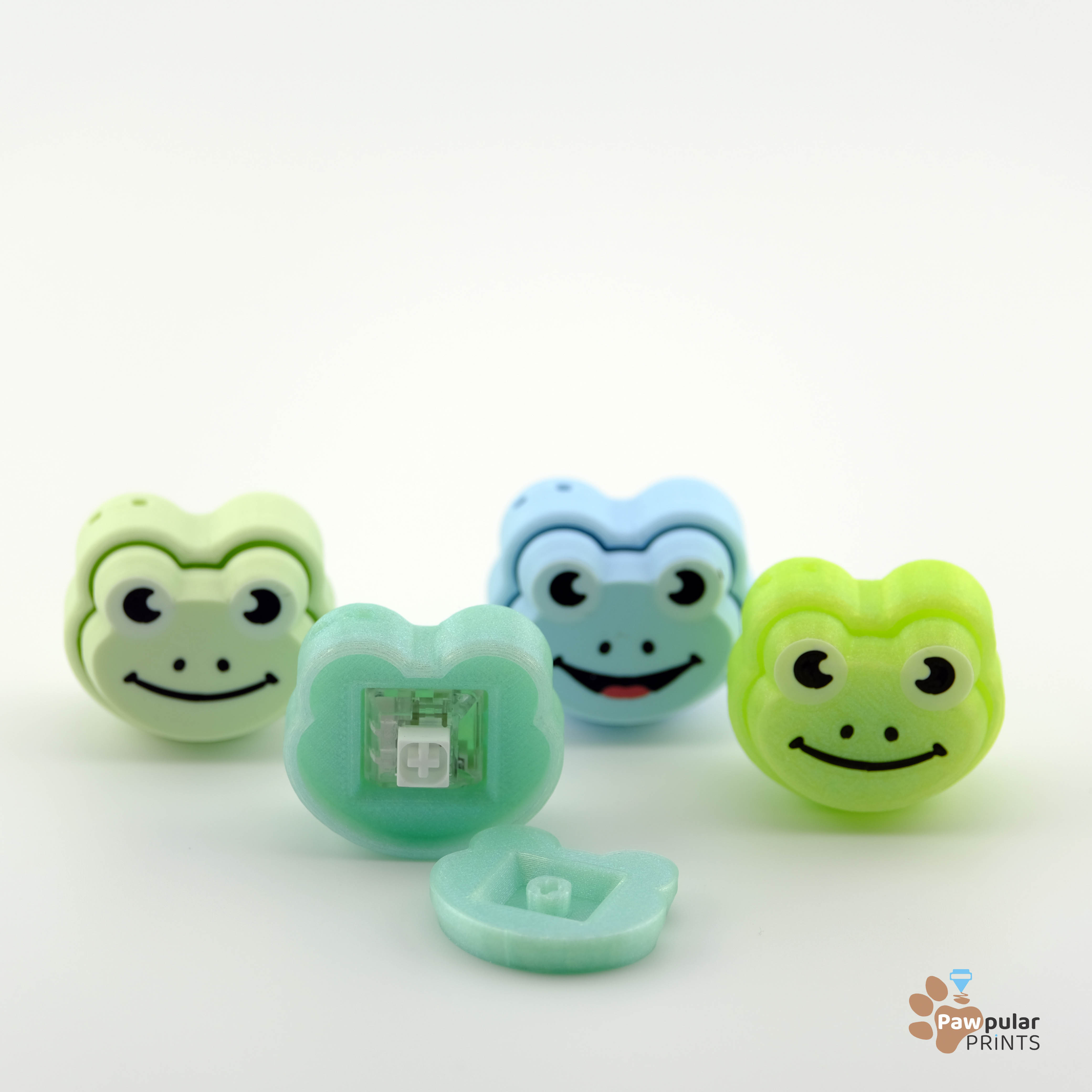 Croaking Clickers, Multi-Pack - Fidget Keychain [Private Use Only]