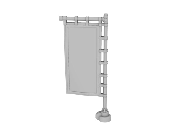 Cyber Samurai Large Back Banner