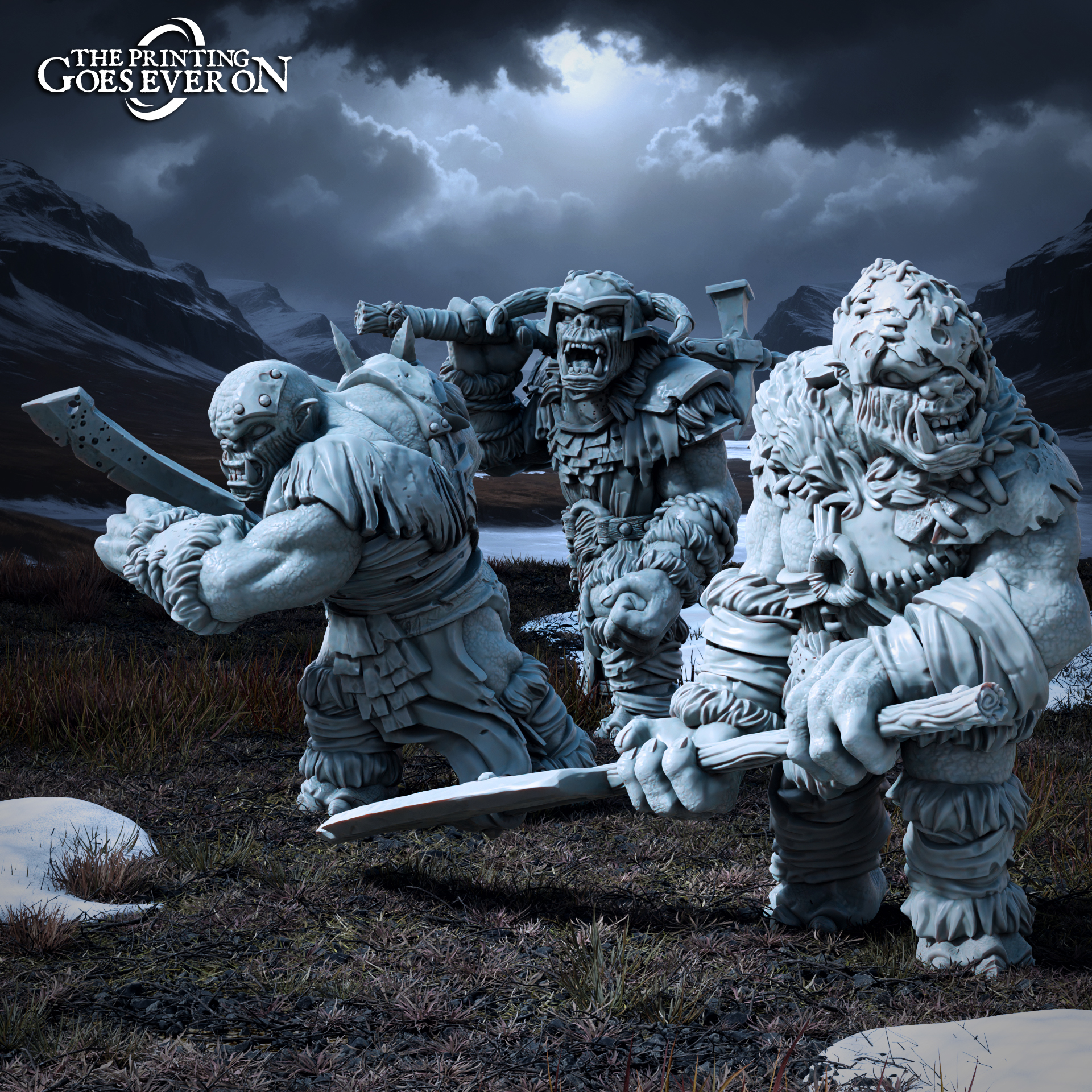 Ironmoor Trolls - Presupported