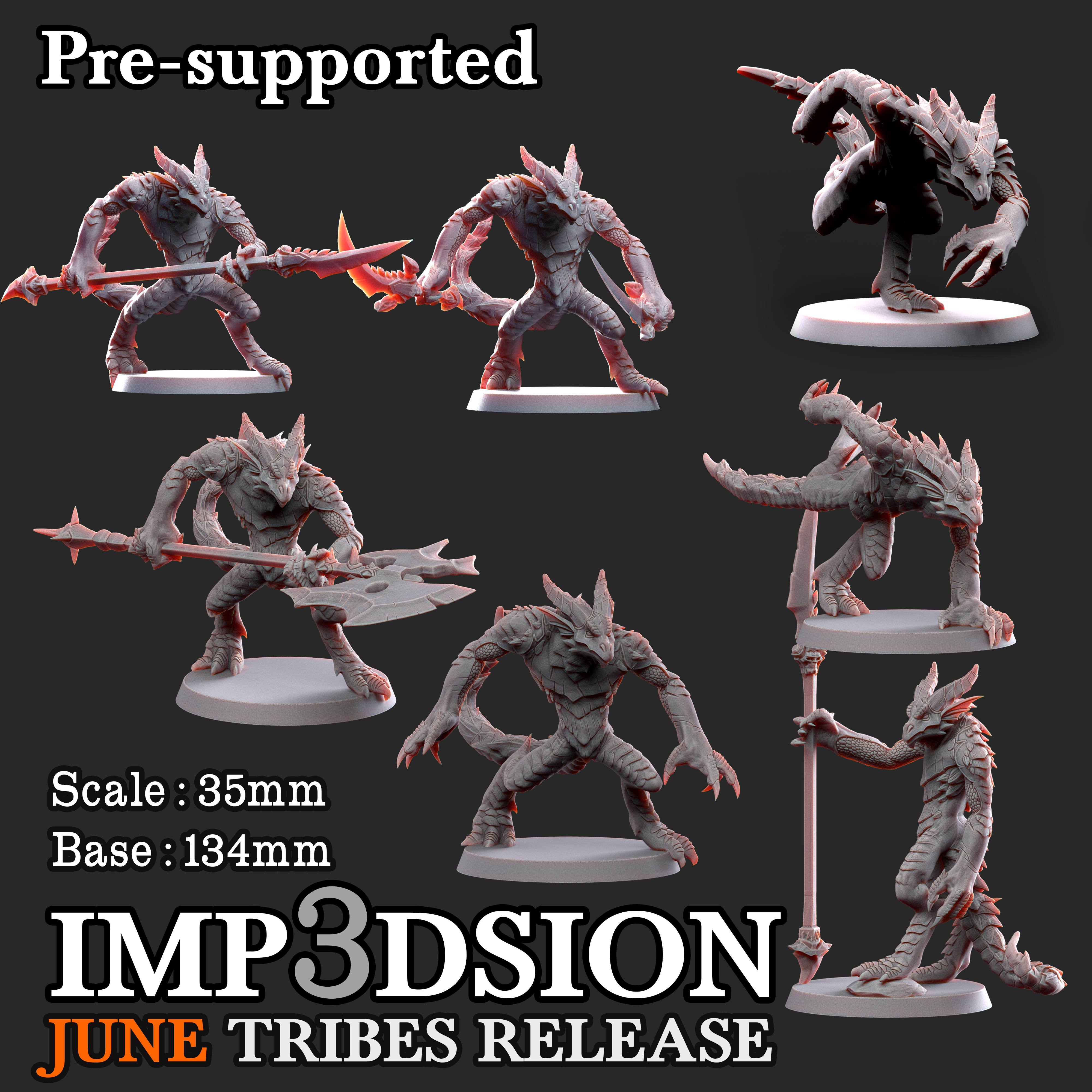 Dragonborn Soldiers (7 units)