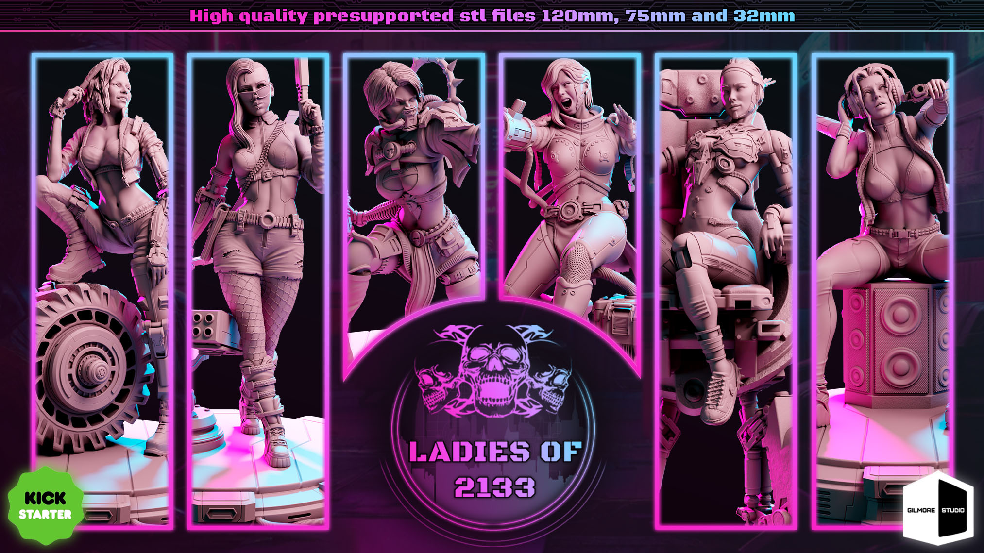 Ladies of 2133 Pack MERCHANT