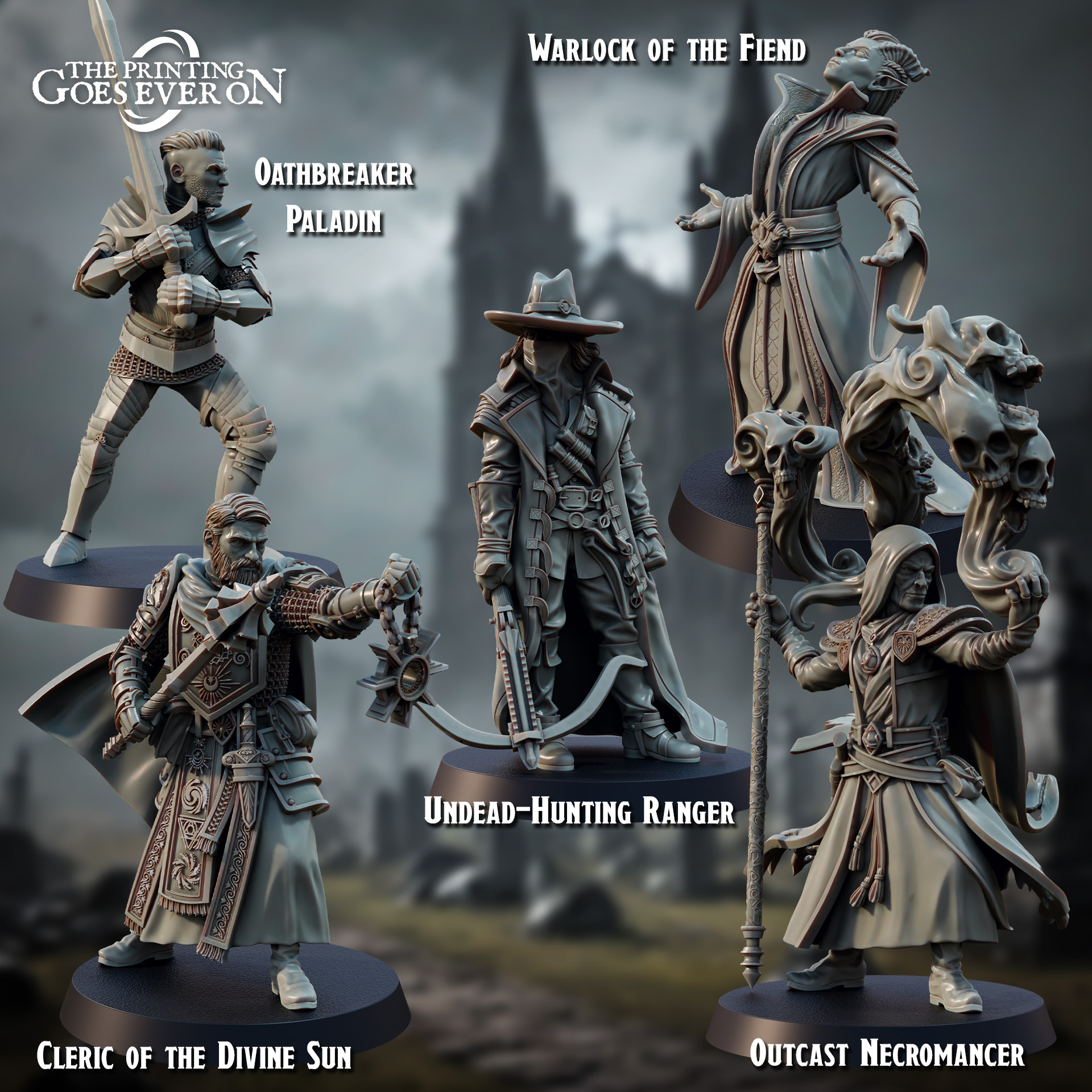 Character Bundle - Hunt Beyond the Grave - Presupported