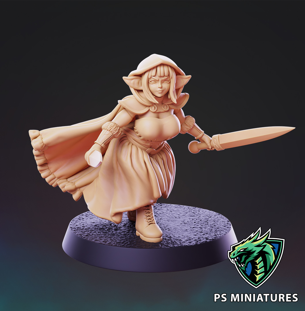 Goblin Adventurer - Style A - Pose 1