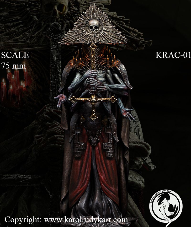 Hell Cardinal 75mm scale