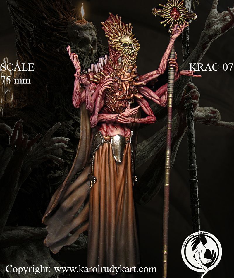 Hell Pope 75mm scale