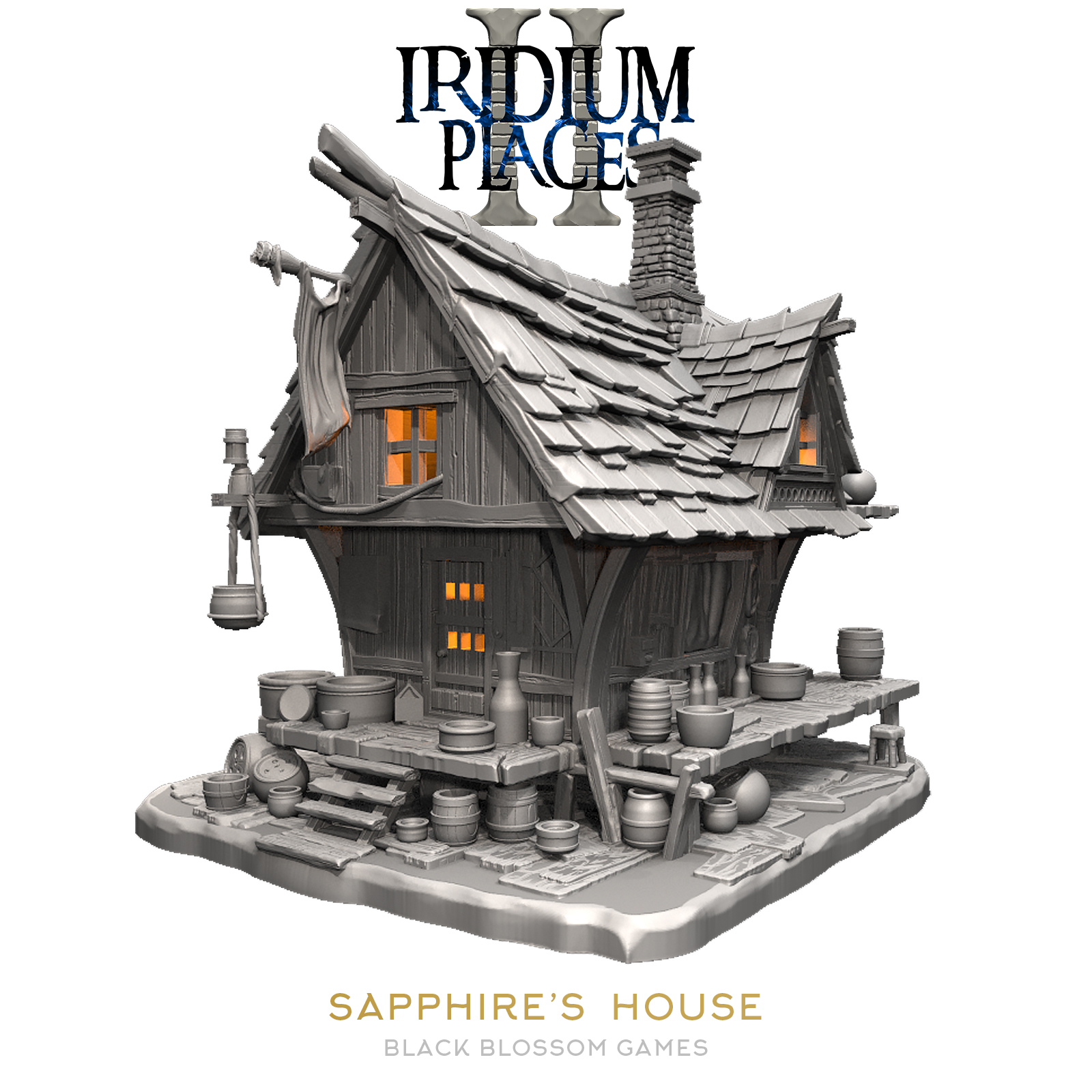 IDP02S07 Sapphire's House :: Iridium Places 2 :: Black Blossom Games