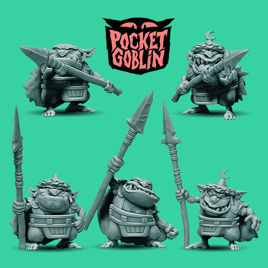 Goblins with Spears - PocketGoblin