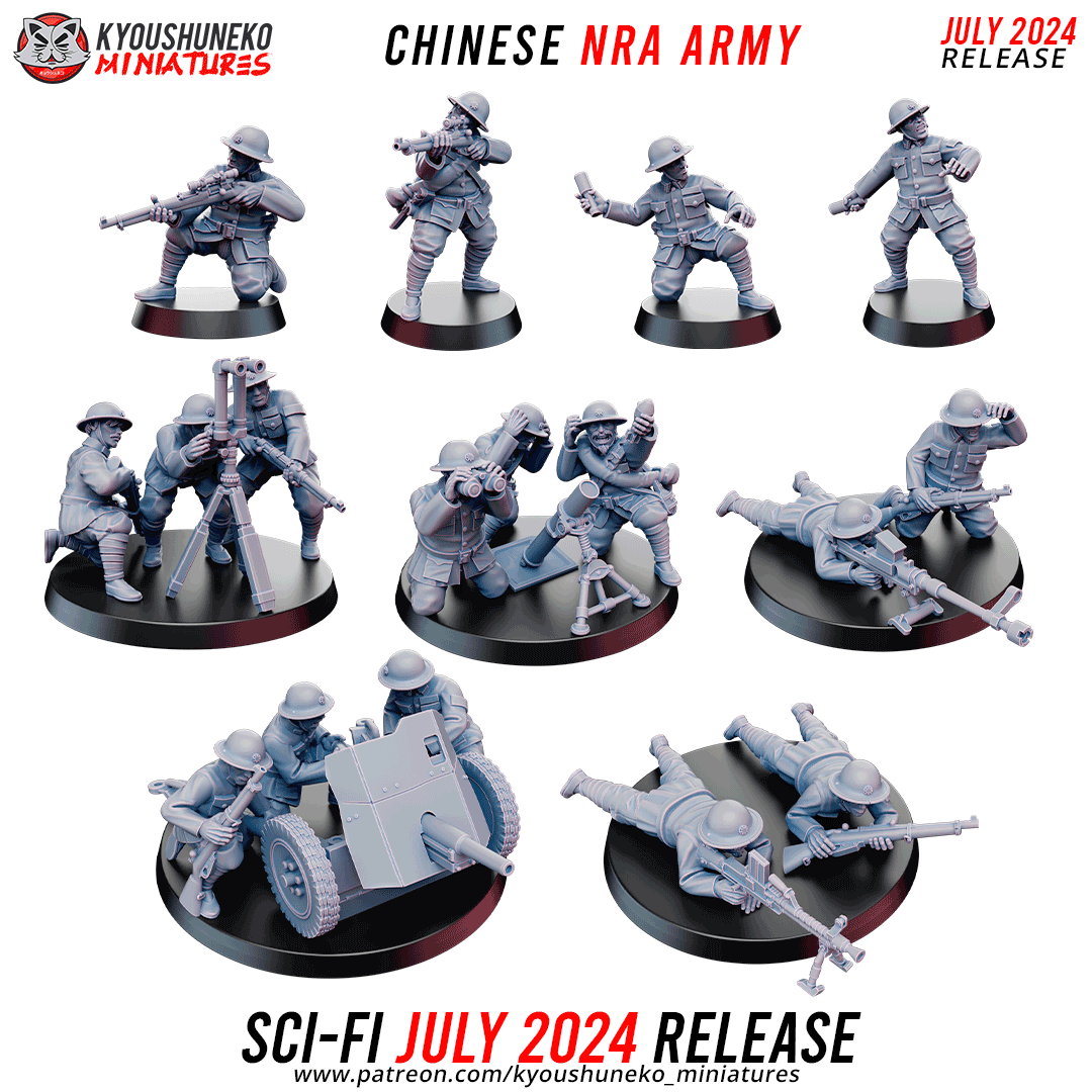 July 2024 Scifi Release - Chinese NRA Army