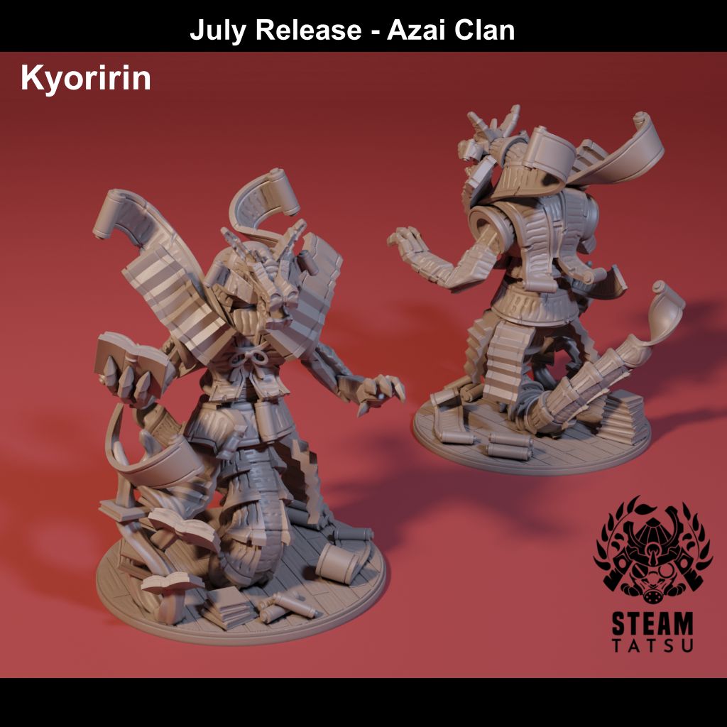 Kyorinrin - scroll yokai