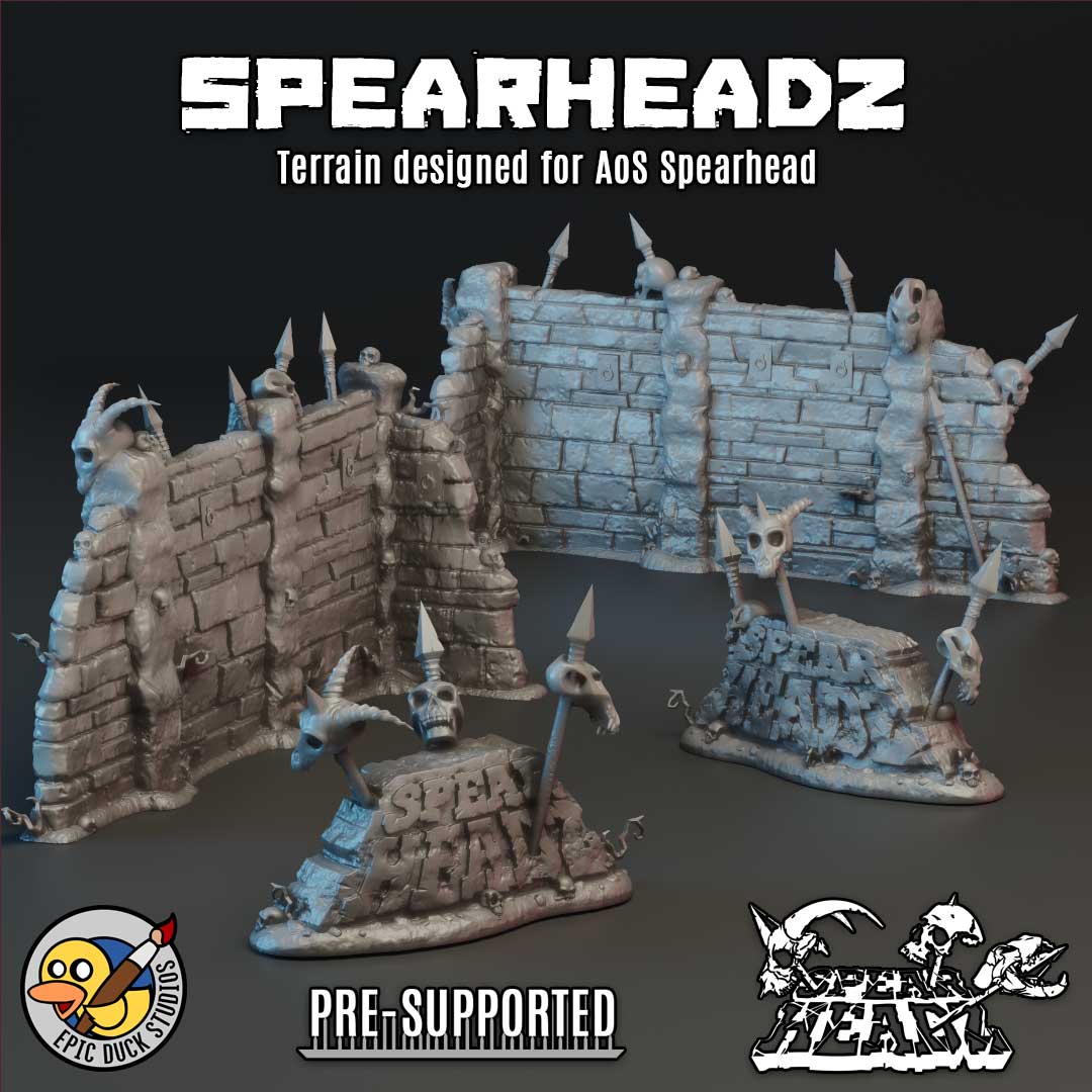 SPEARHEADZ - Terrain designed for AoS Spearhead