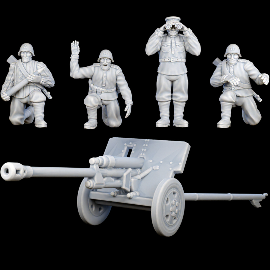 Cannon Crew - WWII Red Army Kickstarter