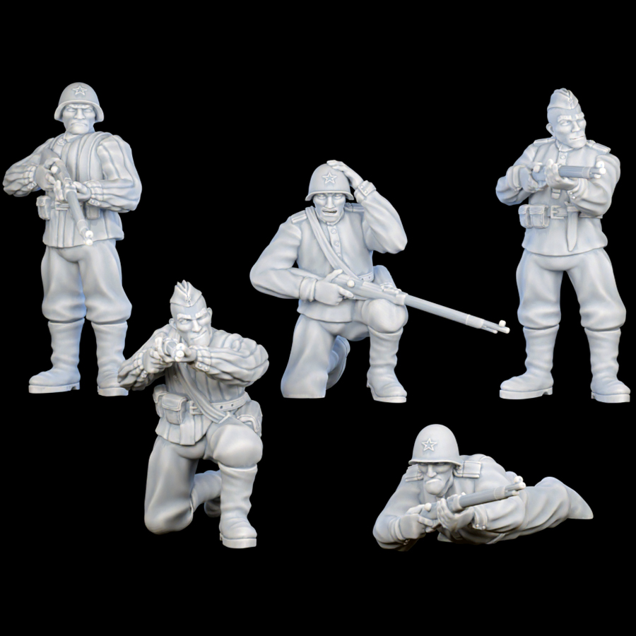 Riflemen - WWII Red Army Kickstarter