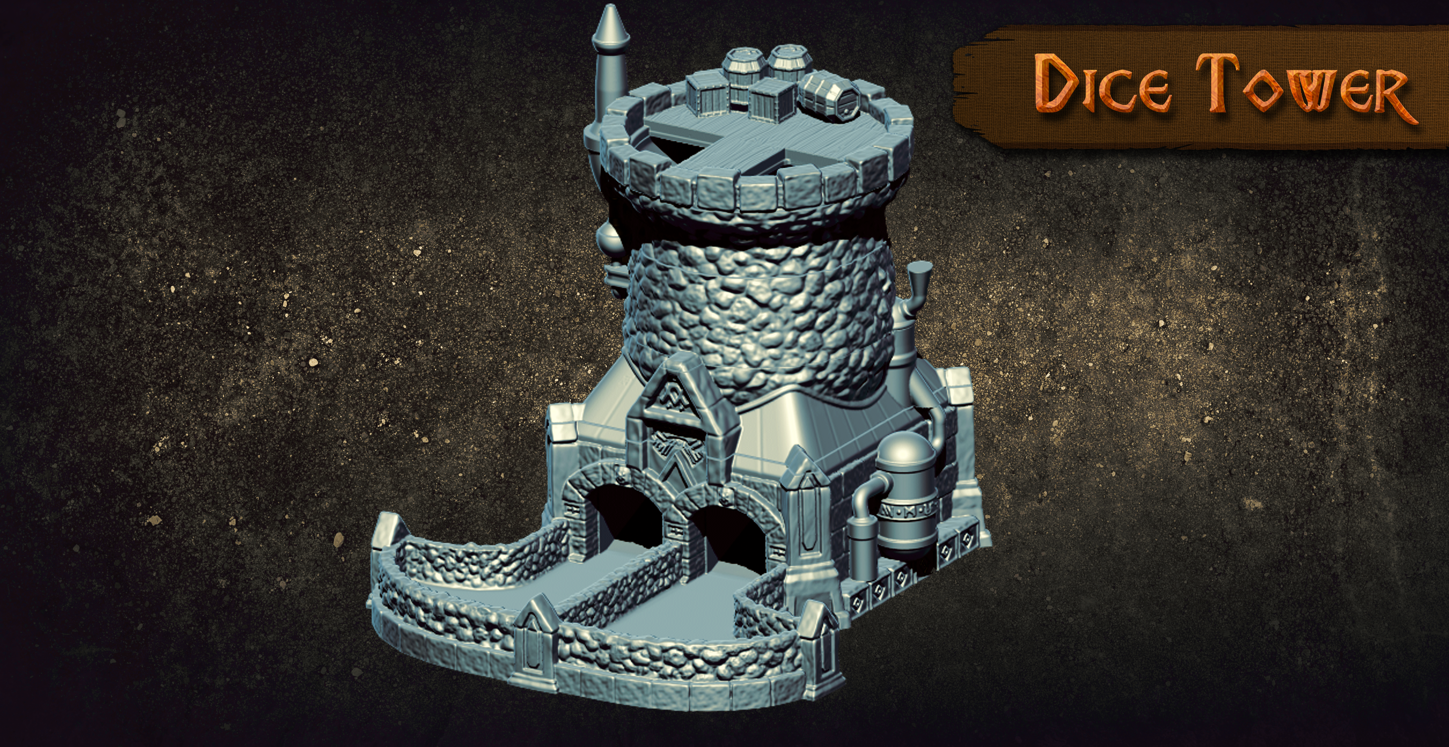 Dwarven Brewery Dice Tower