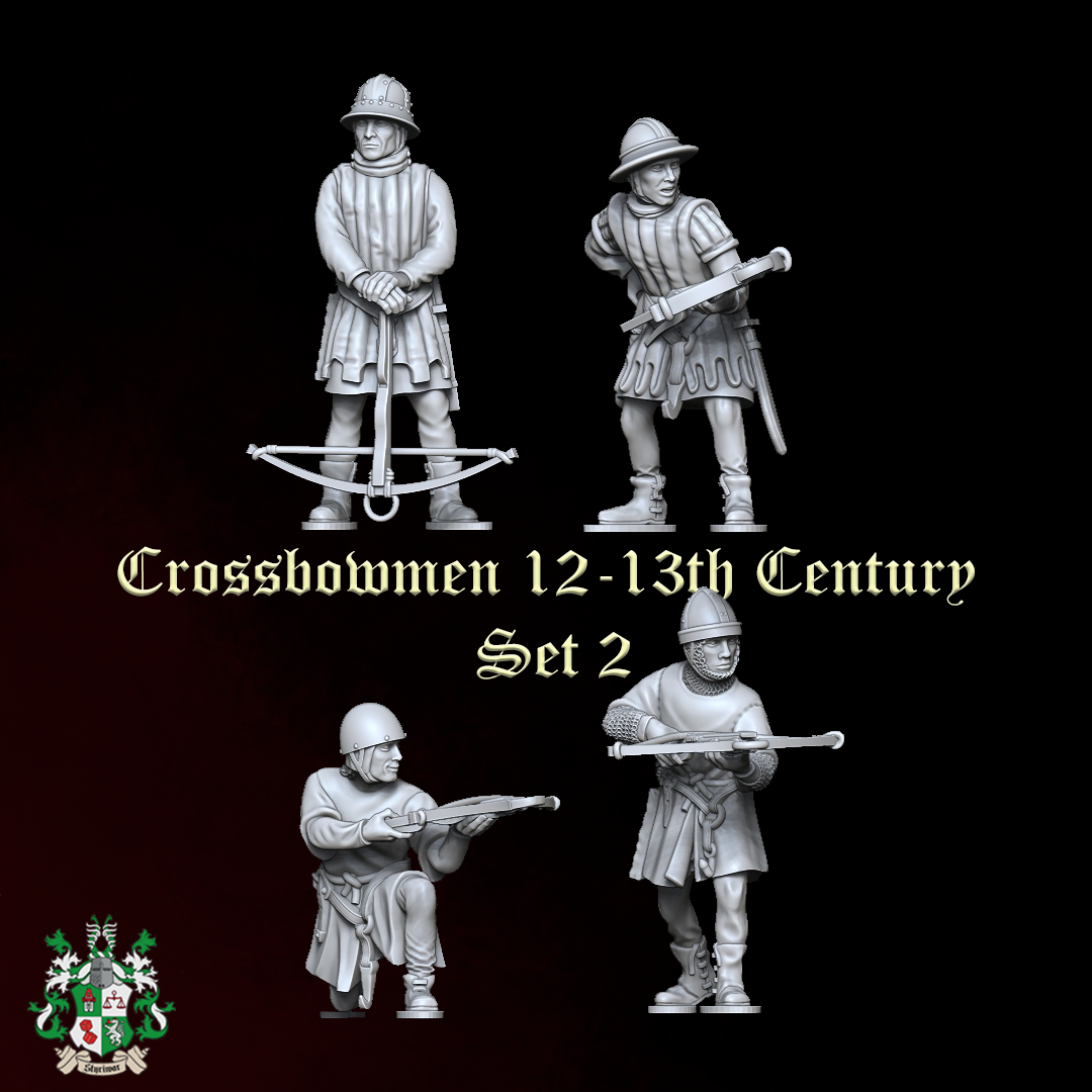 Crossbowmen 12-13th Century Set 2