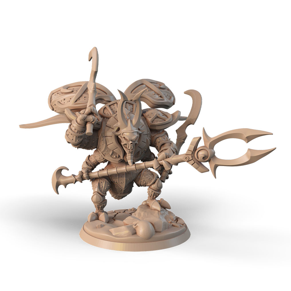 Dawnstrider Scarab with Spear