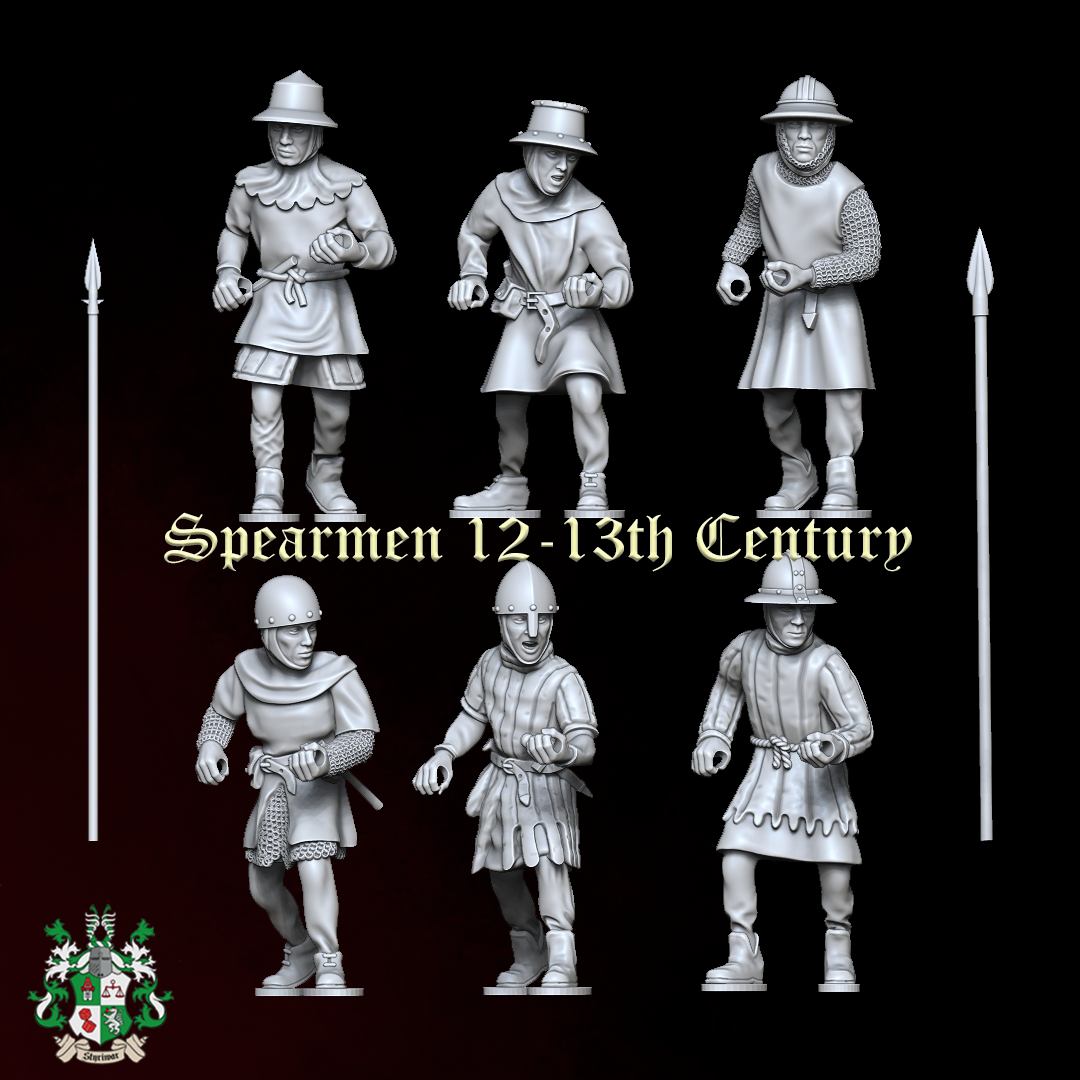 Spearmen 12-13th Century
