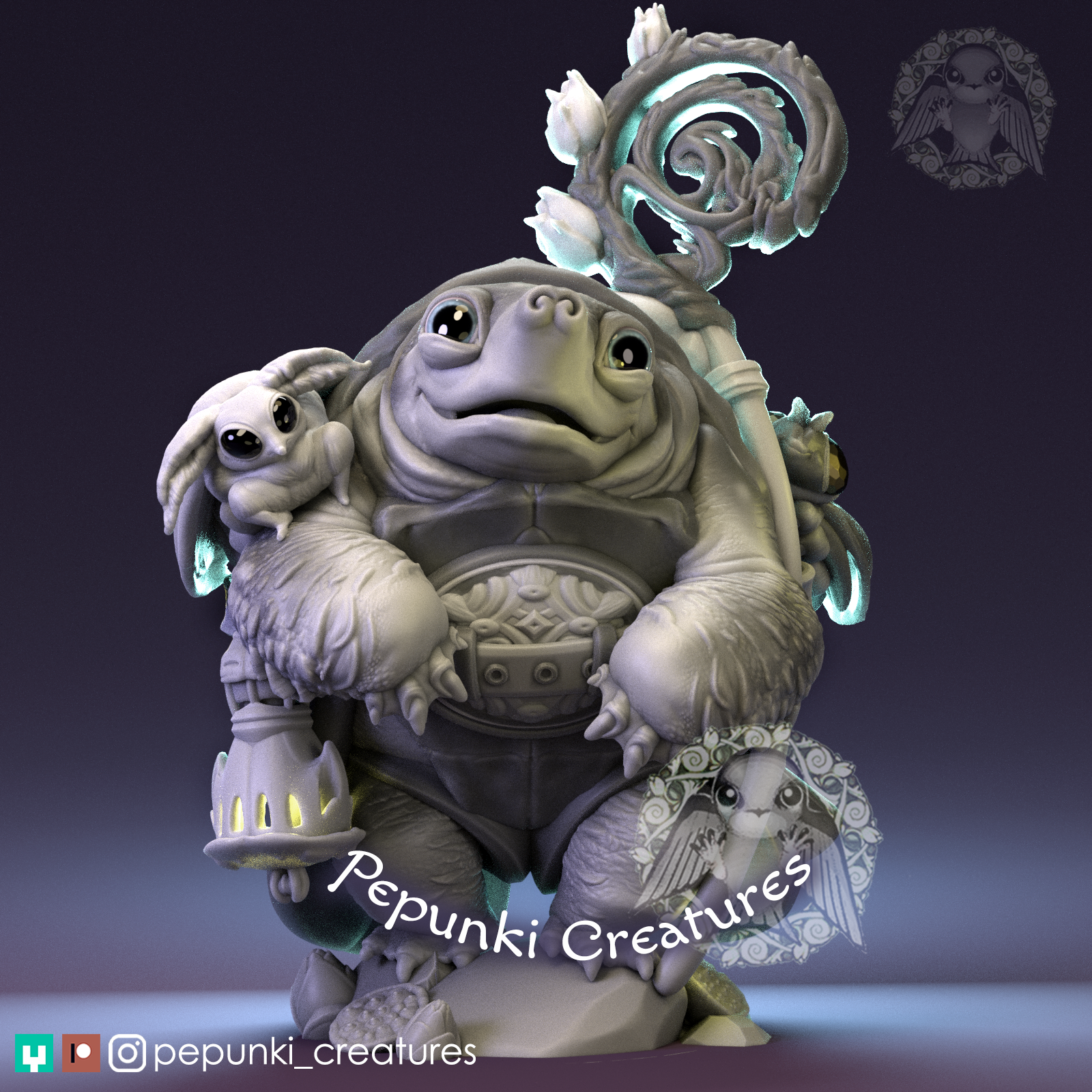 Pignose Turtle Druid